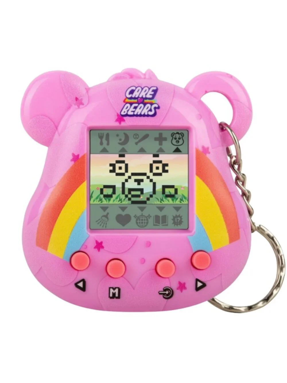 🧡 3/$30 Care Bears Cheer Bear Nano Pet Digital Virtual Pet Keychain NEW